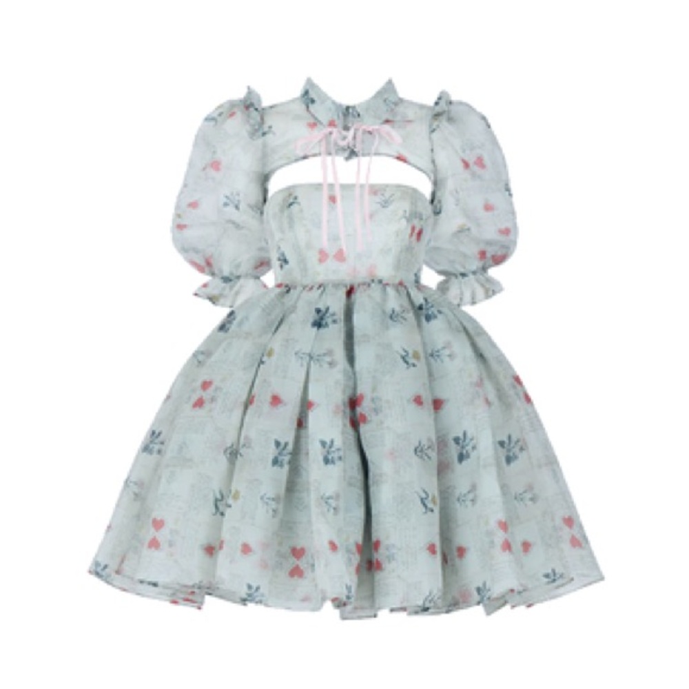 Selkie love letter shrug dress
